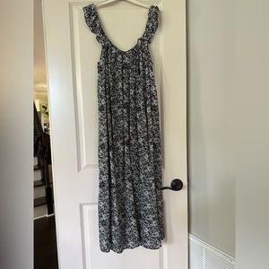 Loft Hawaiian Maxi Beach Dress, L